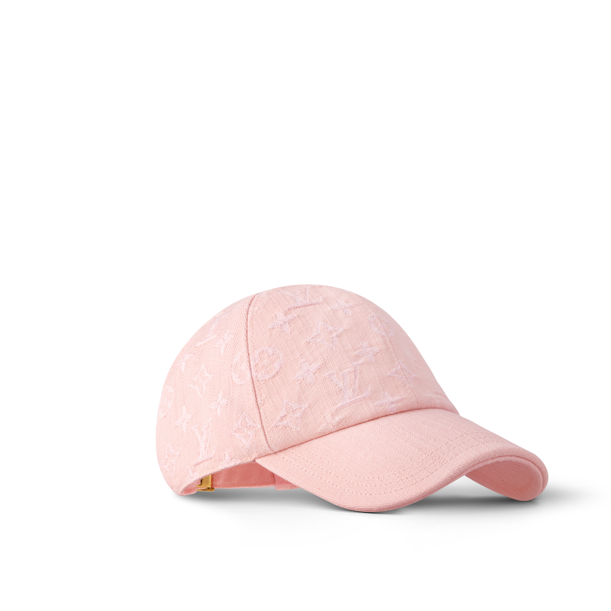 Louis Vuitton ピンク キャップ Louis Vuitton “LV” Iconic Cap Light Pink With Gold LV Logo